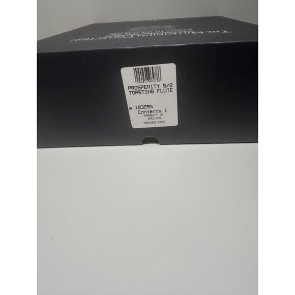 Waterford Millennium Collection Crystal Toast Wedding Flutes Vintage Set Of 2 - Picture 11 of 11